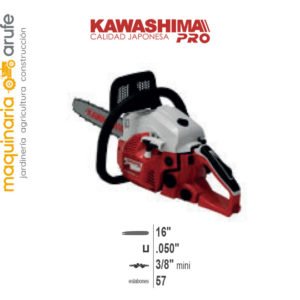 Motosierra Kawashima PRO - Modelo MK3816