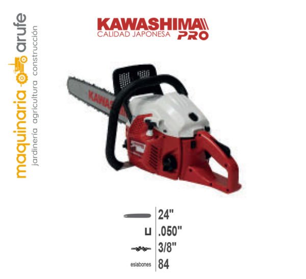 Motosierra Kawashima PRO - Modelo MK6224