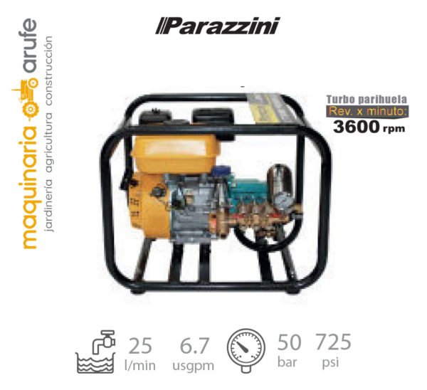 Parihuela Turbo PARAZZINI - Modelo BP6.5T