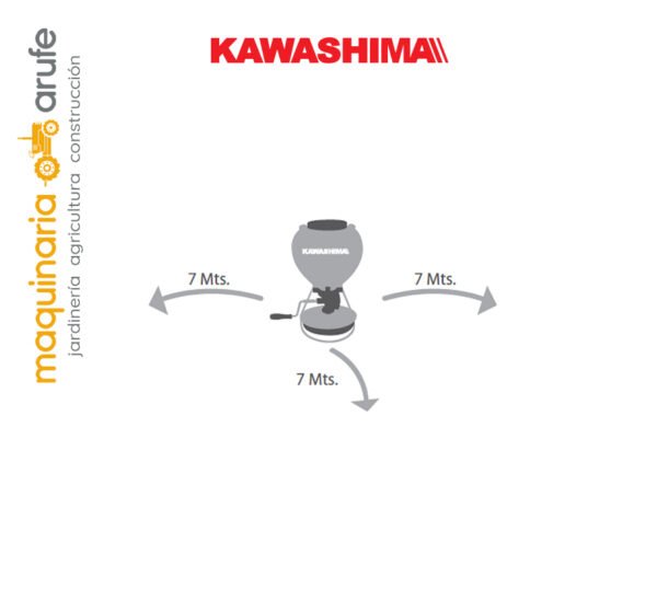 Dispensador de Granos KAWASHIMA - Modelo DG-10